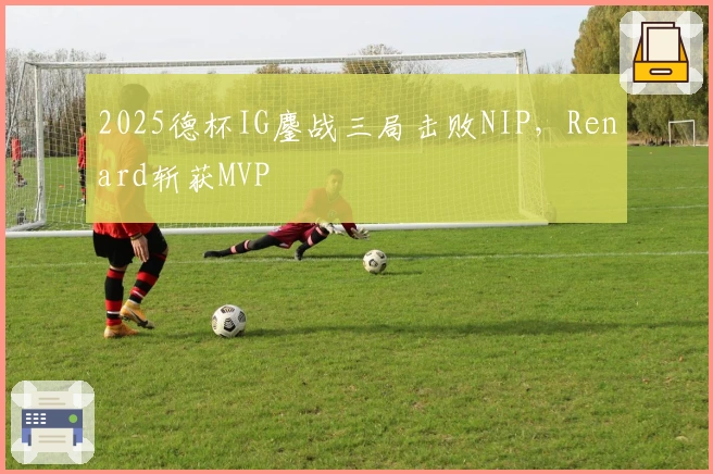 2025德杯IG鏖战三局击败NIP，Renard斩获MVP